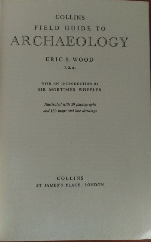 Field guide to archaeology - copertina