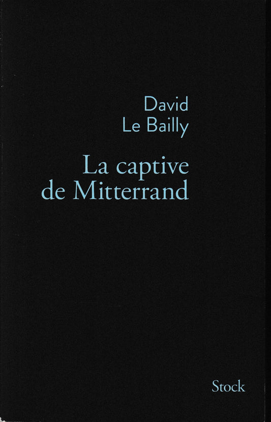La captive de Mitterrand - copertina
