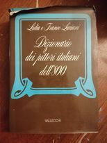 Dizionario dei pittori italiani dell'800 - copertina