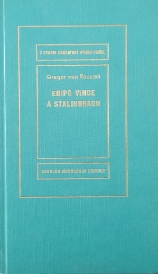 Edipo vince a Stalingrado - copertina