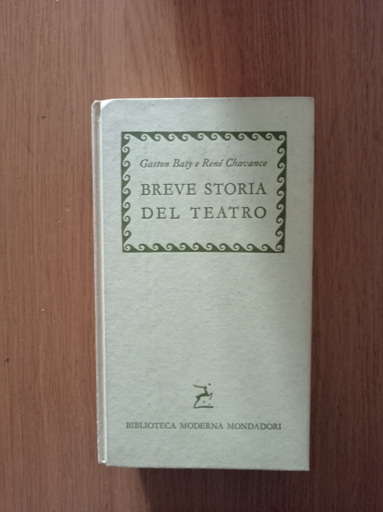 Breve storia del teatro - copertina