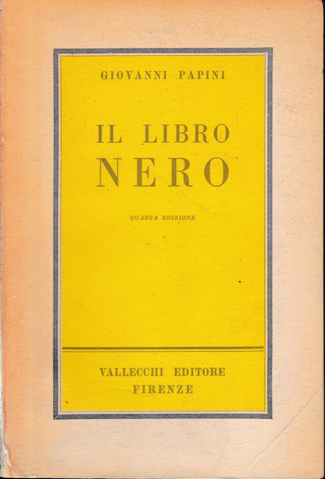 Il libro nero - copertina