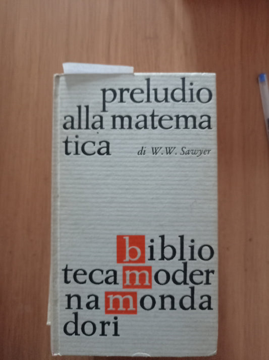 Preludio alla matematica - copertina