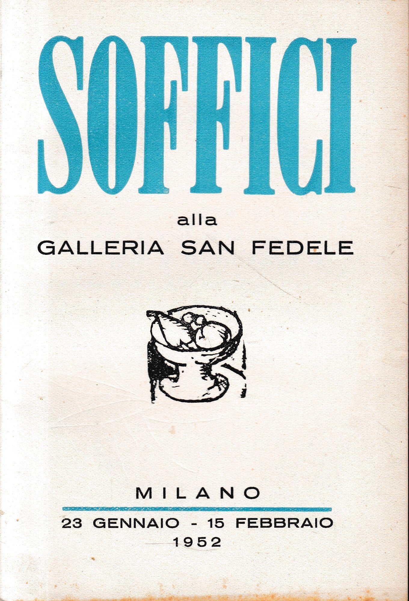 Soffici alla Galleria San Fedele - copertina