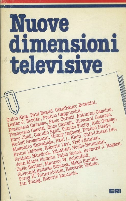Nuove dimensioni televisive - copertina