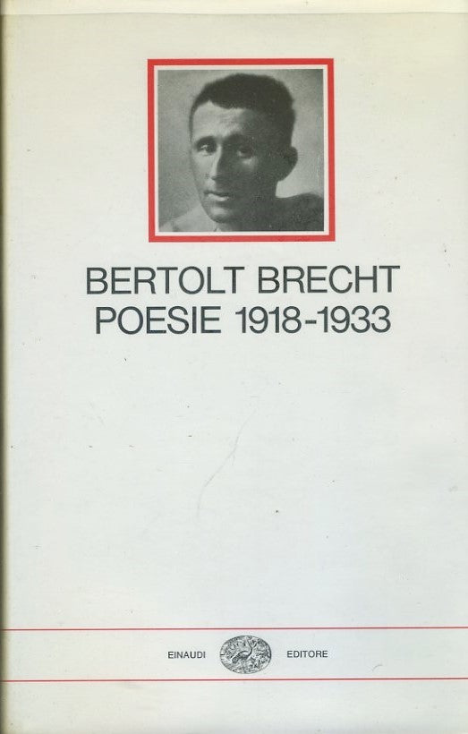 Poesie 1918-1933 - copertina