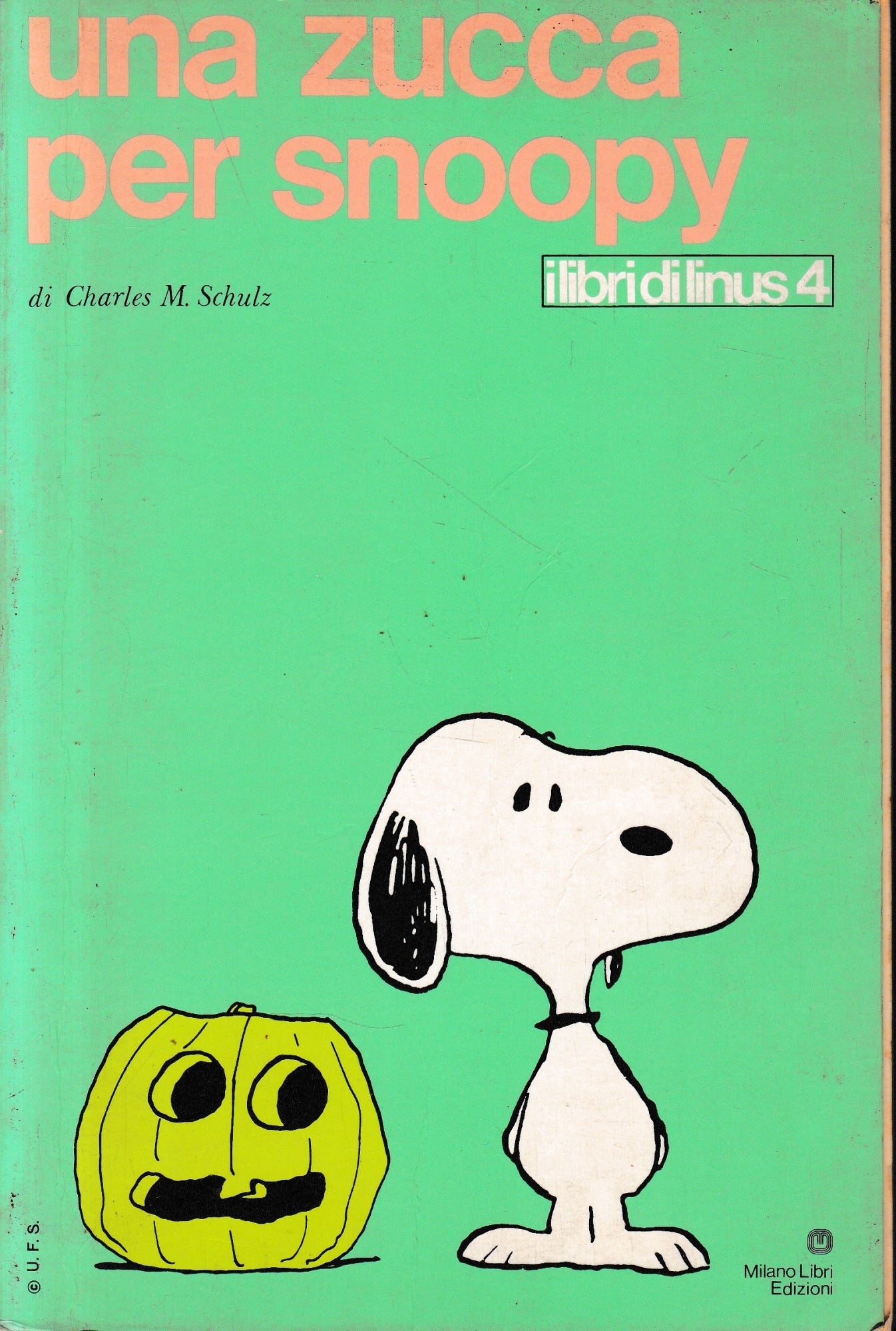 Una zucca per snoopy - copertina