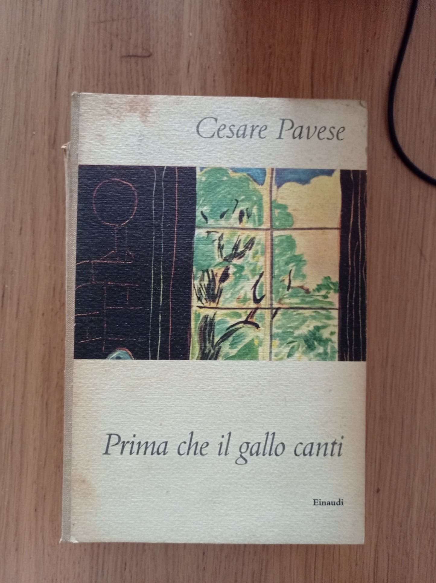 Prima che il gallo canti - copertina