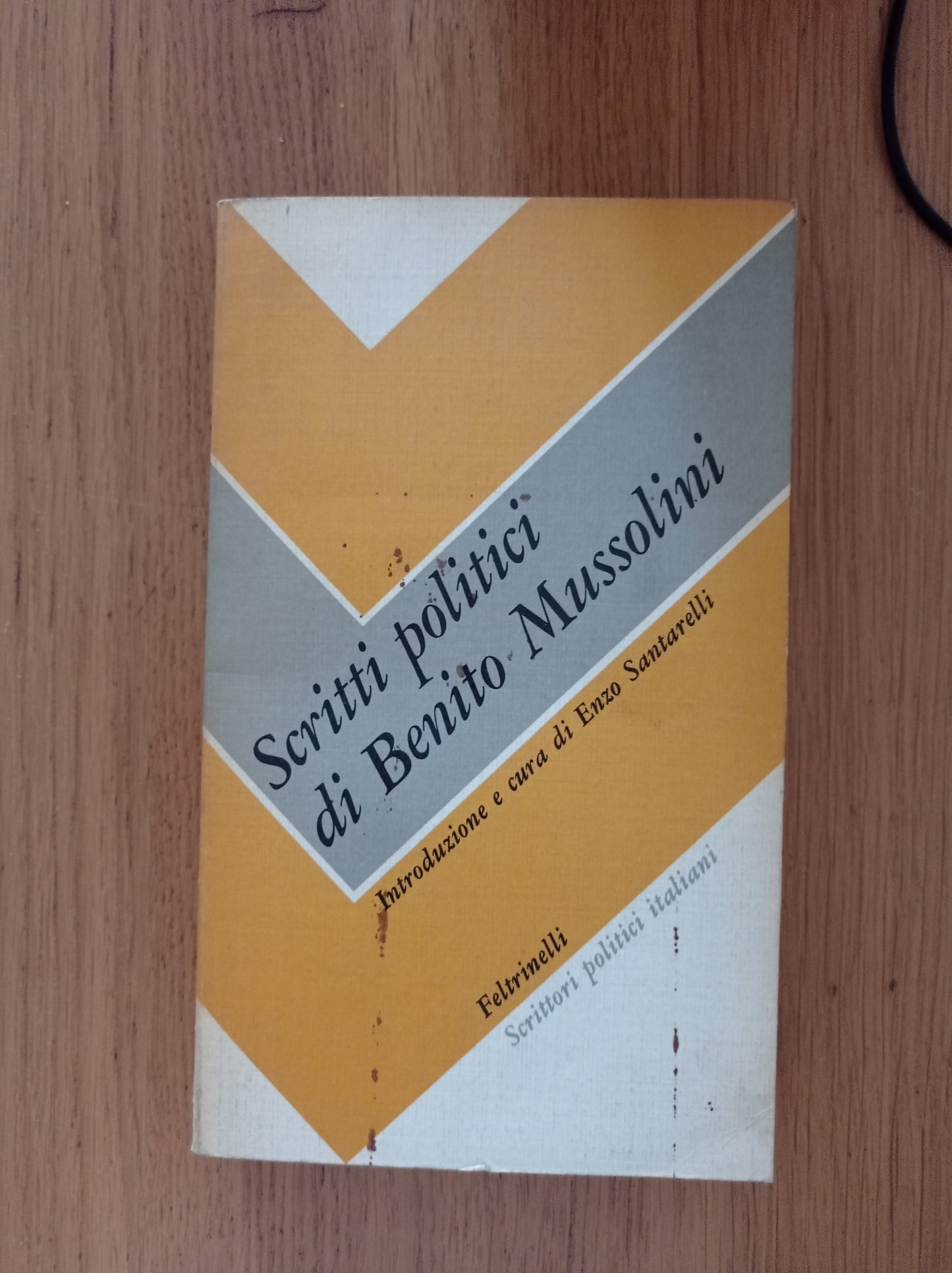 Scritti politici di Benito Mussolini - copertina
