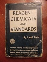 Reagent chemicals and standards - copertina