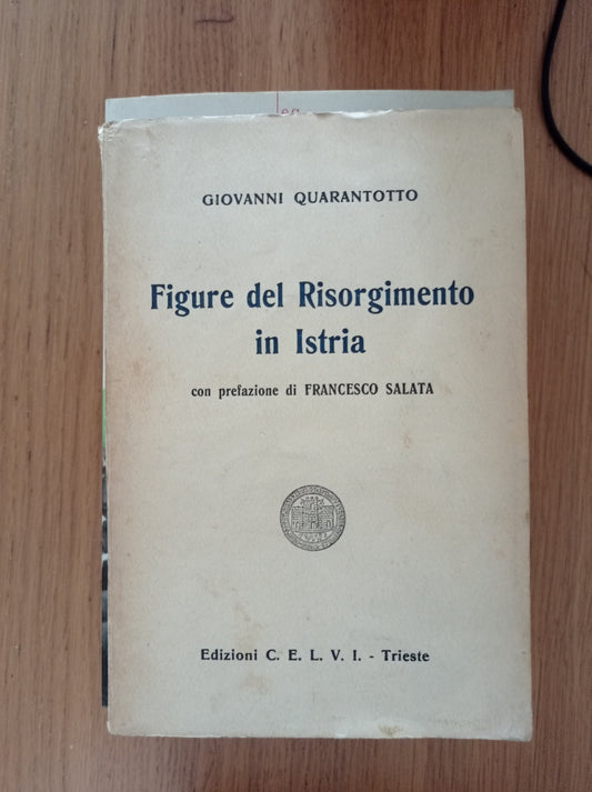 Figure del Risorgimento in Istria - copertina