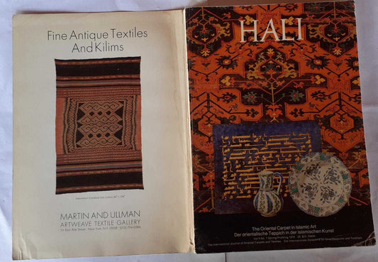 Hali - The International Magazine of Antiques Carpets and Textiles Art. Volume 2 Number 1 - copertina