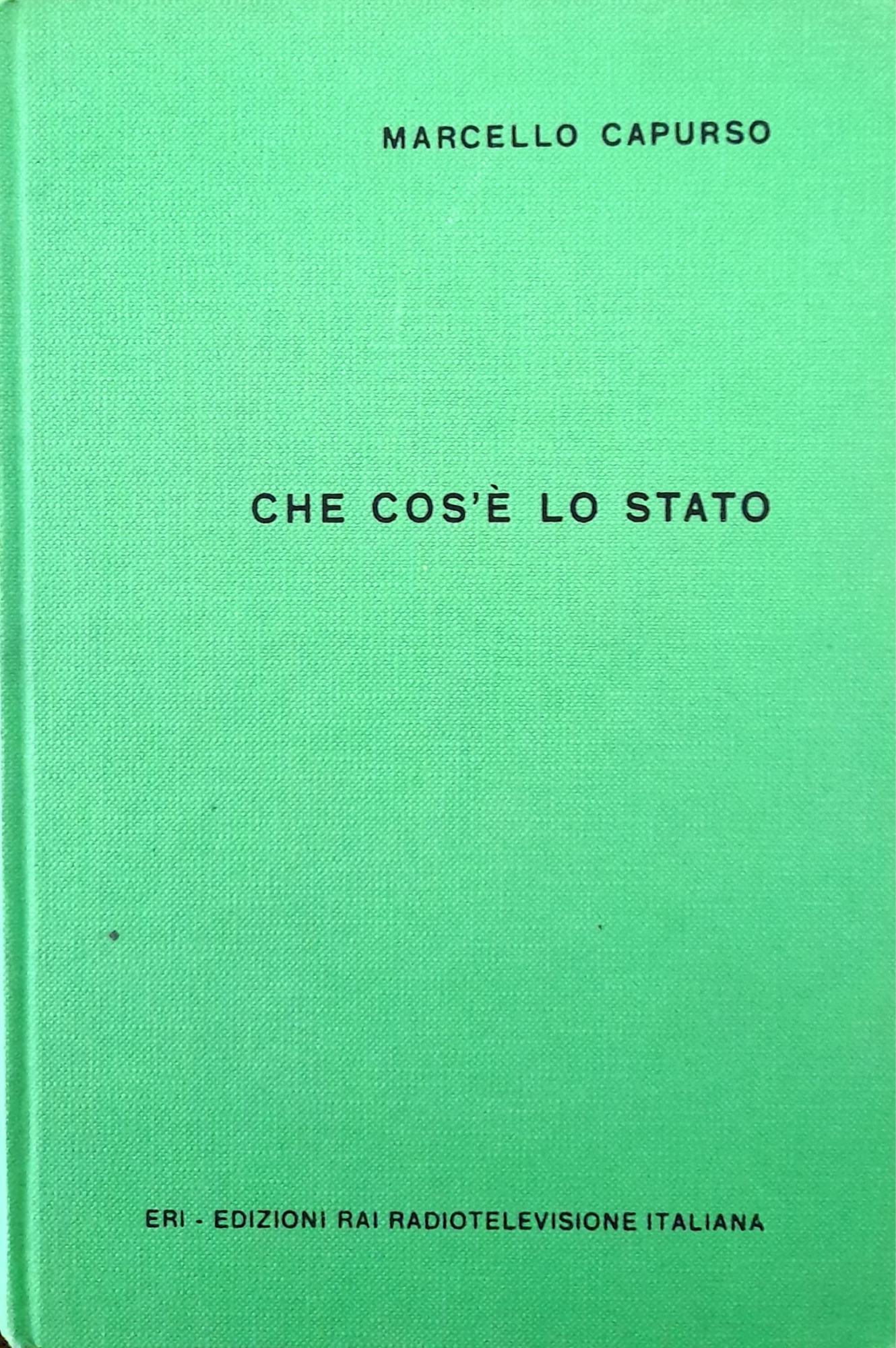 Che cos'è lo Stato - copertina