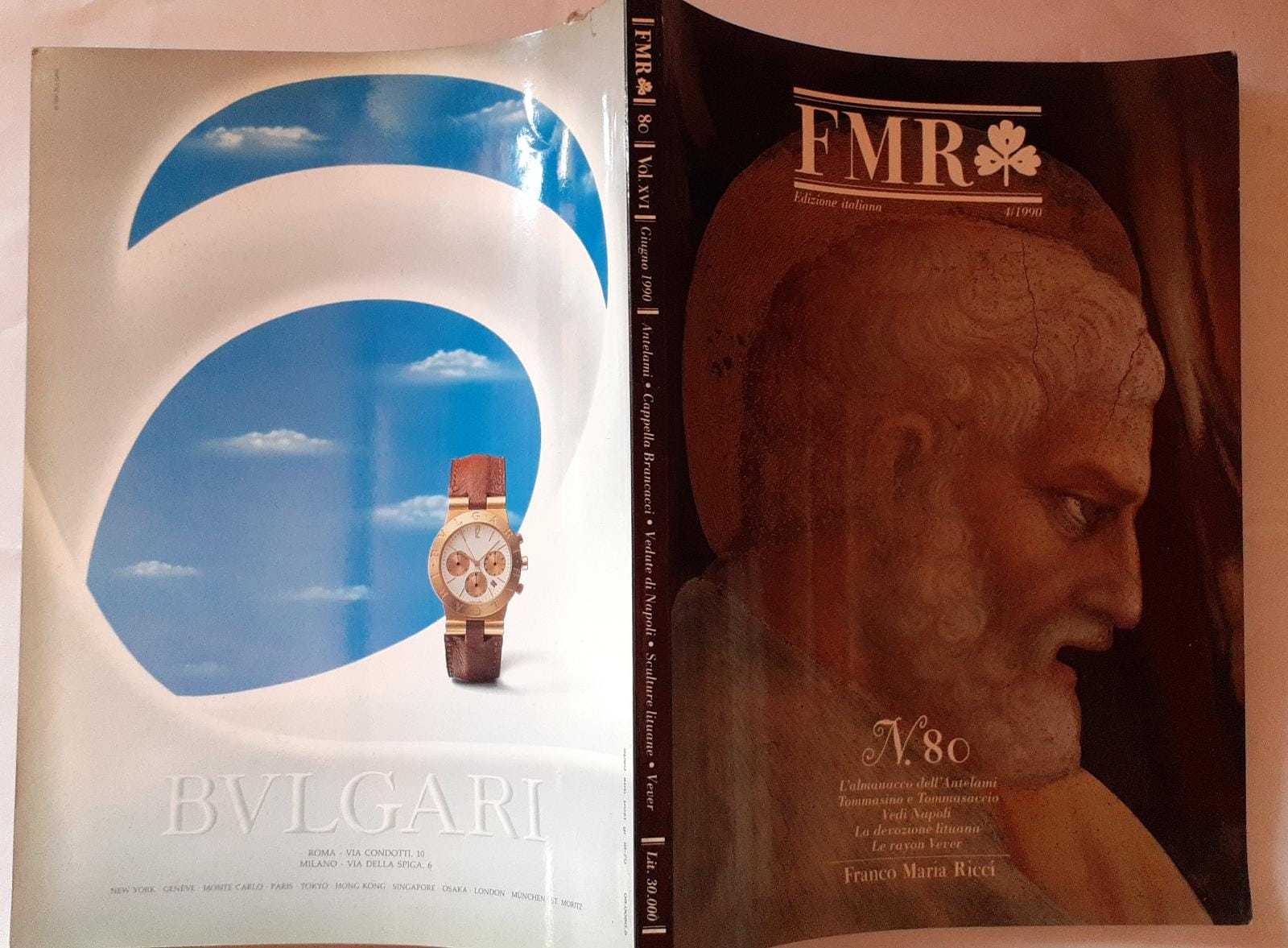 FMR. Edizione italiana Aprile 1990 N. 80 - copertina
