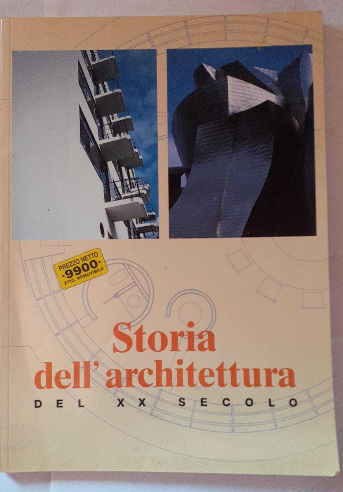 Storia dell'architettura del XX secolo - copertina