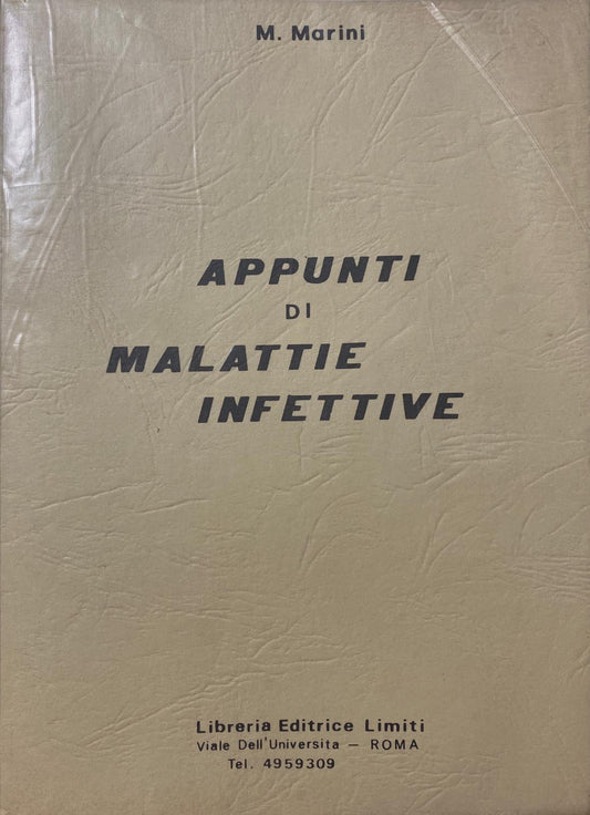 Appunti di malattie infettive - copertina