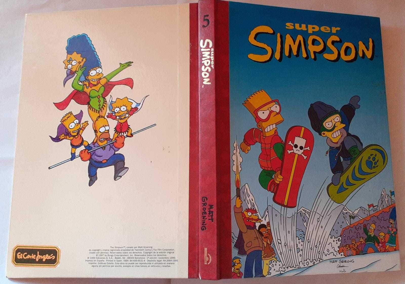 Super Simpson. N.5 - copertina