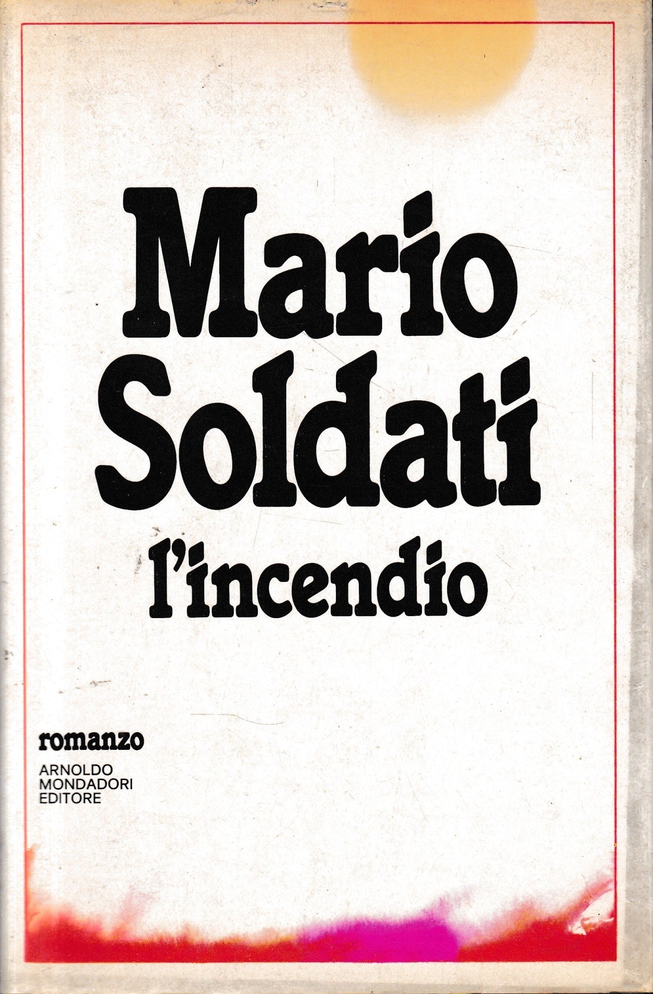 L'incendio - copertina