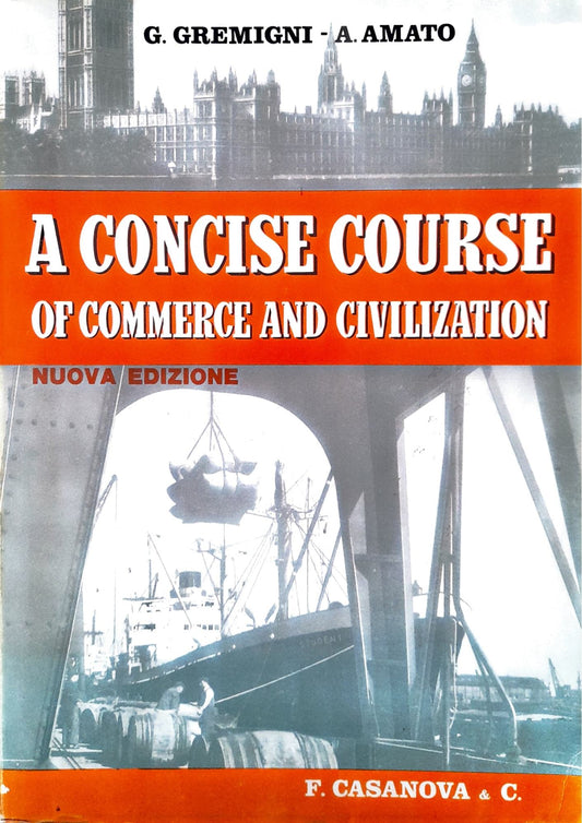 A coincise course of commerce and civilization - copertina