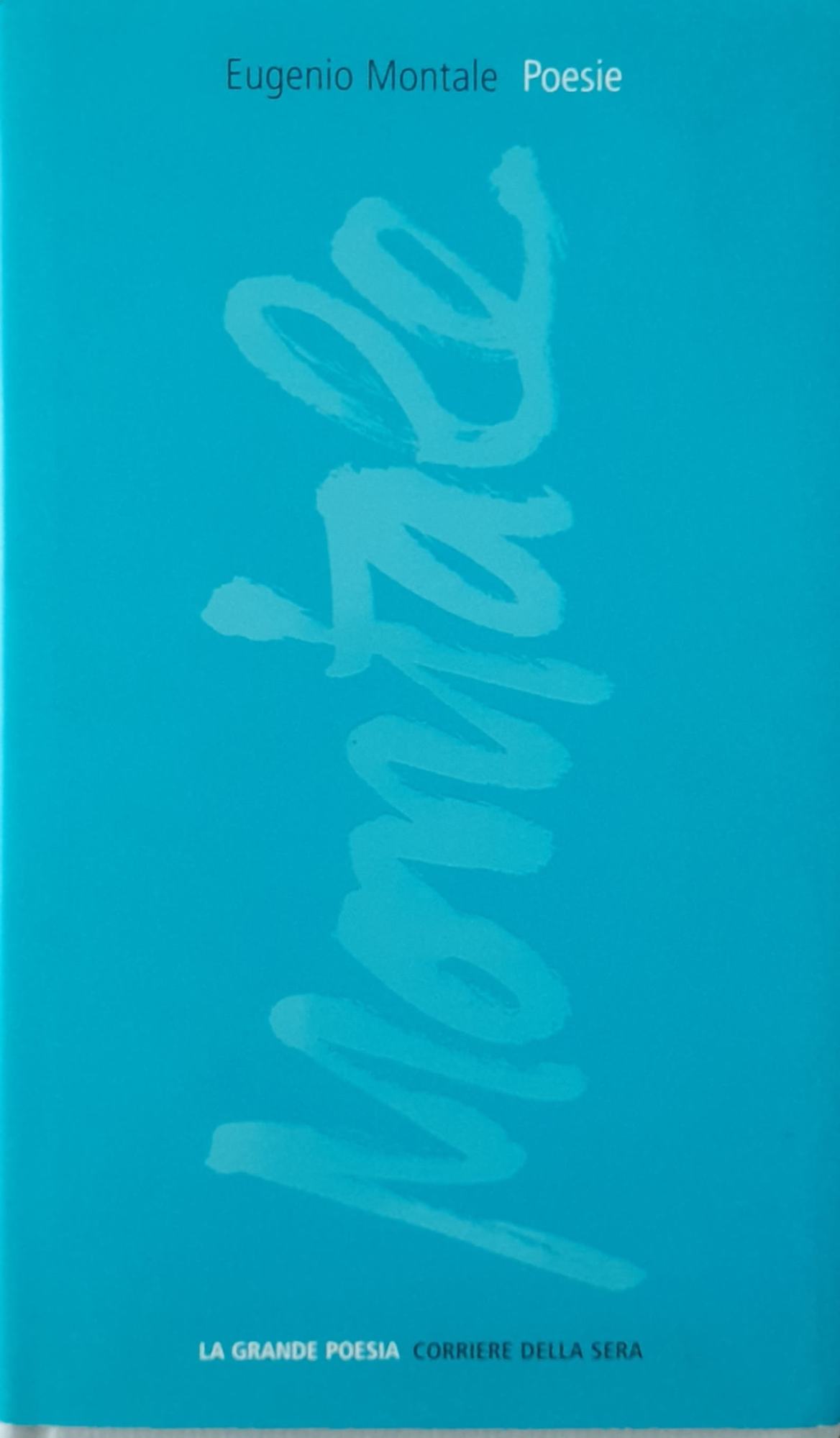 Poesie. La bufera e altro 1940-1954 - copertina