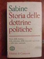 Storia delle dottrine politiche - copertina