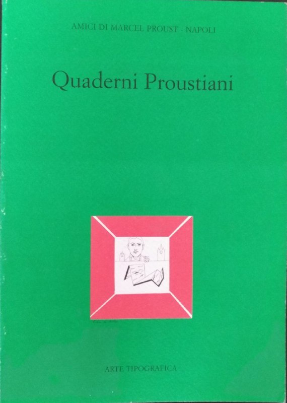Quaderni Proustiani - copertina