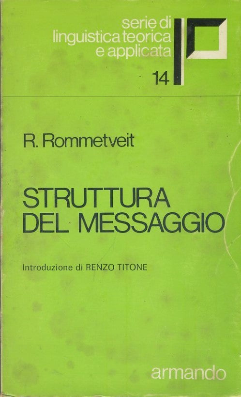 Struttura del messaggio - copertina