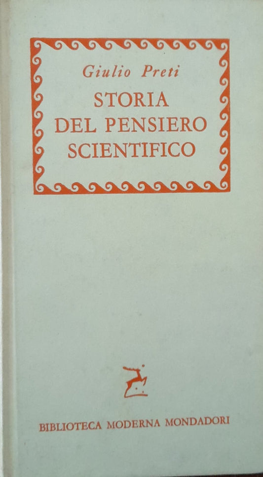 Storia del pensiero scientifico - copertina