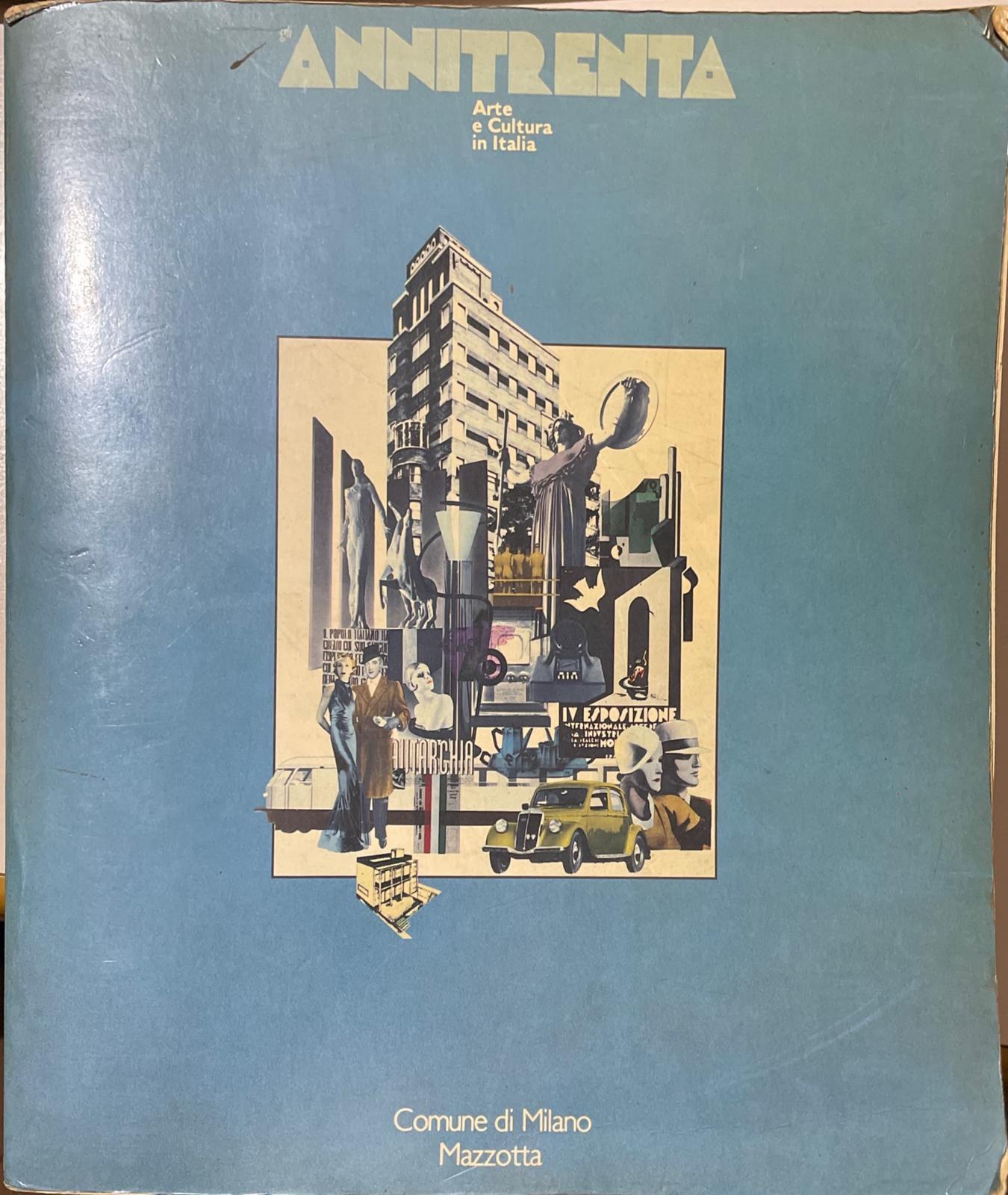 Anni trenta. Arte e cultura in Italia. - copertina