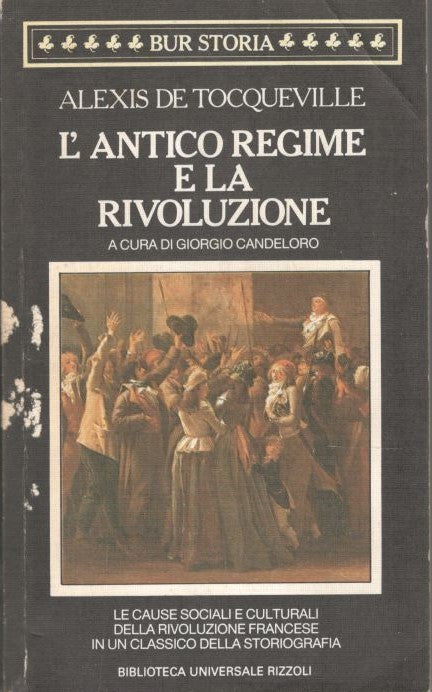 L' antico regime e la rivoluzione - copertina