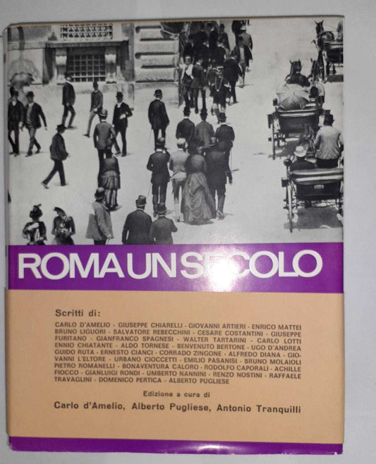 Roma un secolo (1870-1970) - copertina
