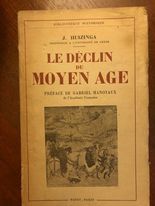 Le declin du moyen age - copertina