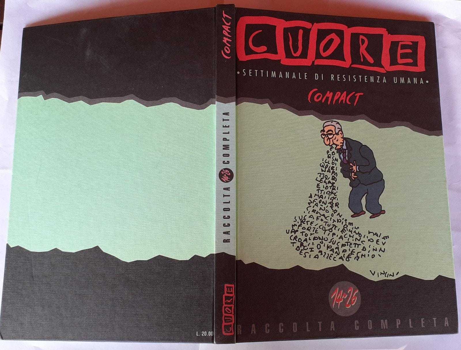 Cuore compact. Settimanale di resistenza umana. Raccolta dal n.14 al 26. - copertina