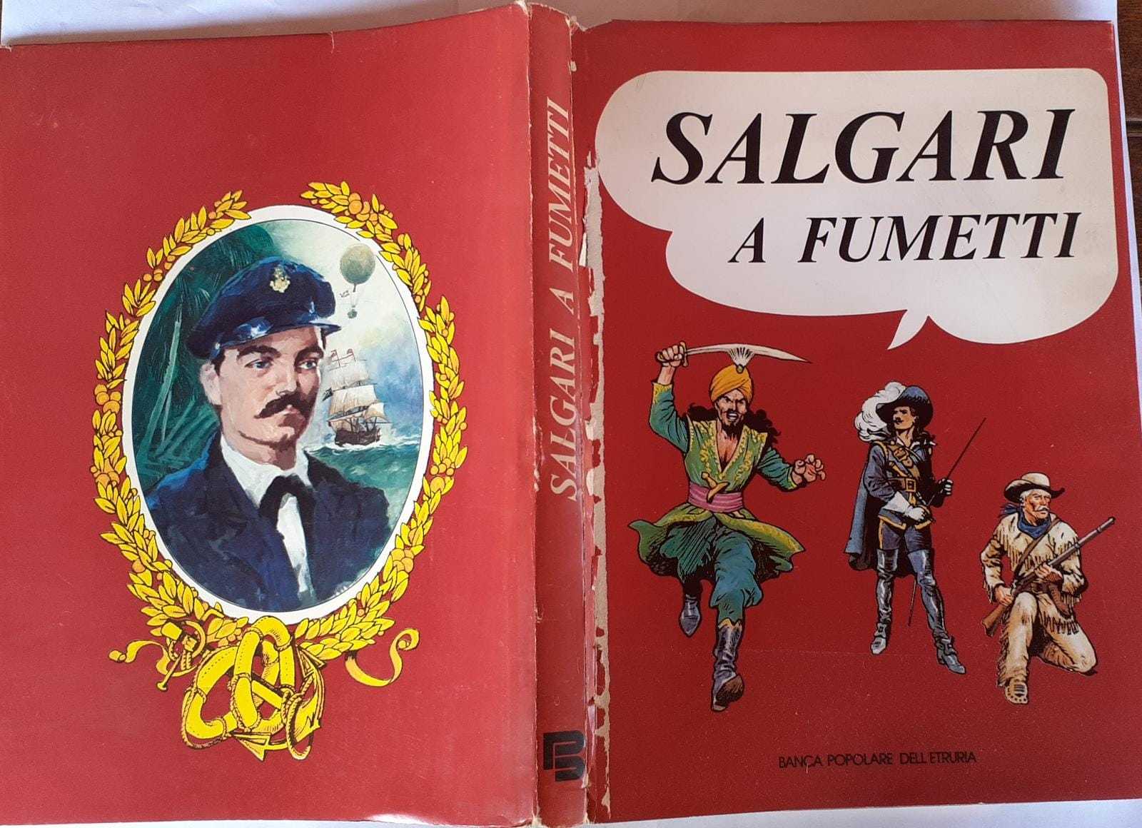 Salgari a fumetti - copertina