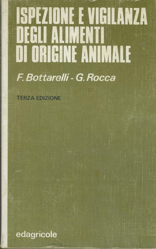 Ispezione e vigilanza degli alimenti di origine animale - copertina