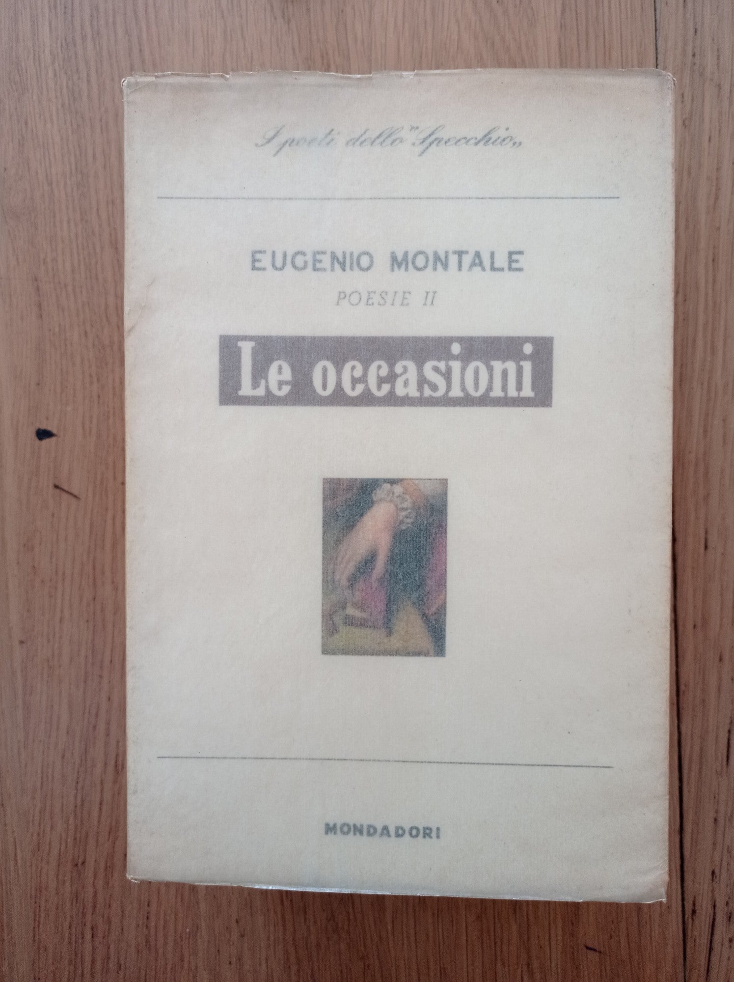 Poesie II Le occasioni - copertina
