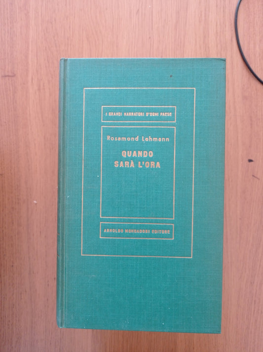 Quando sarà l'ora - copertina