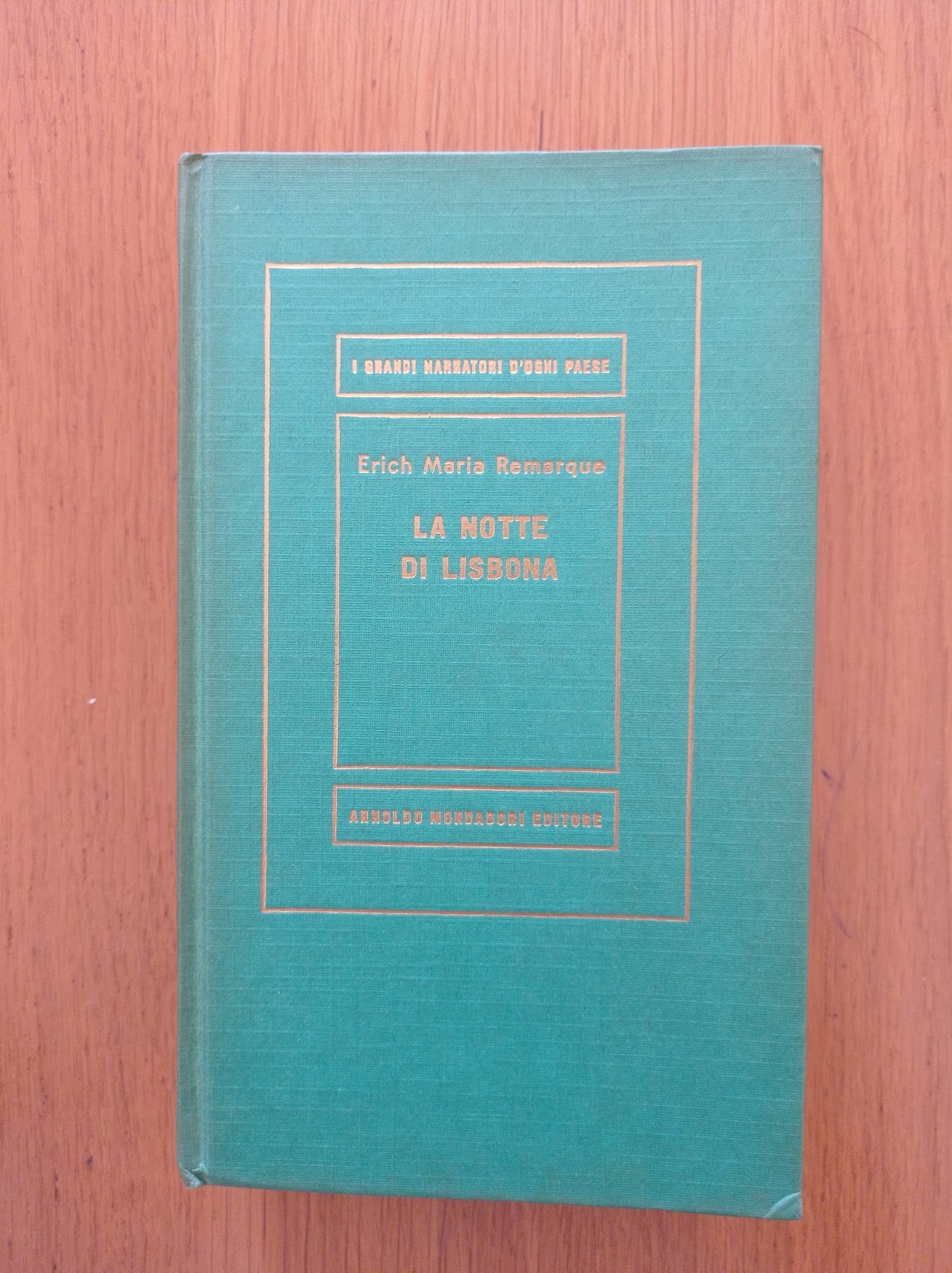 La notte di Lisbona - copertina