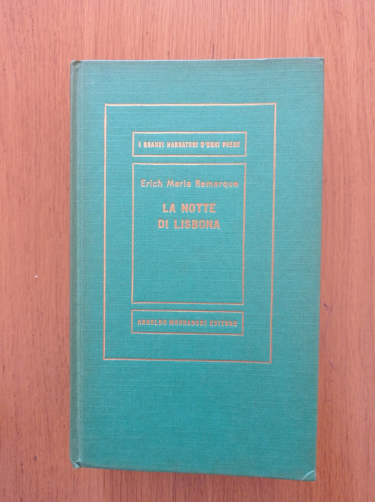 La notte di Lisbona - copertina
