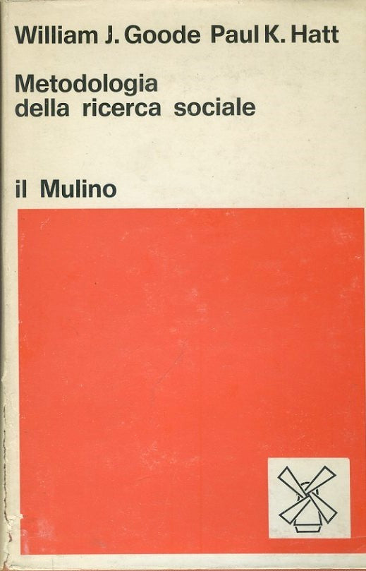 Metodologia della ricerca sociale - copertina