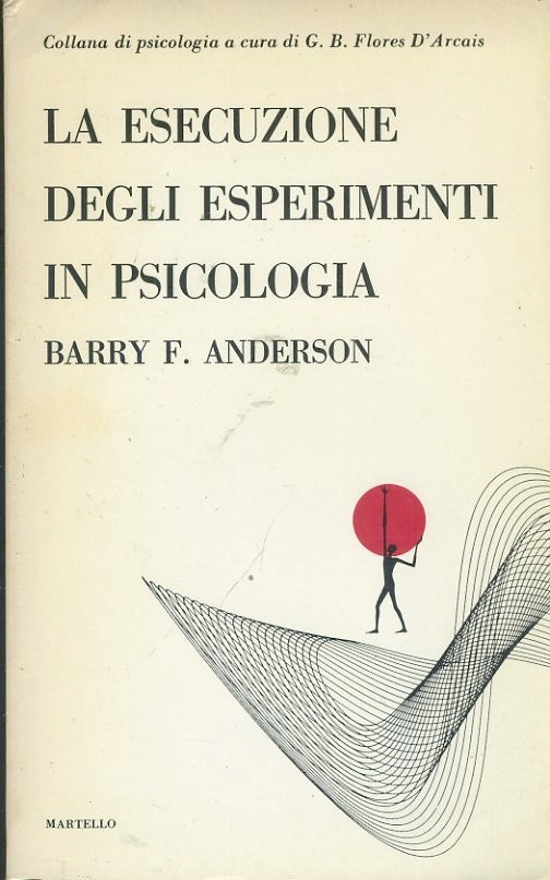 La esecuzione degli esperimenti in psicologia - copertina