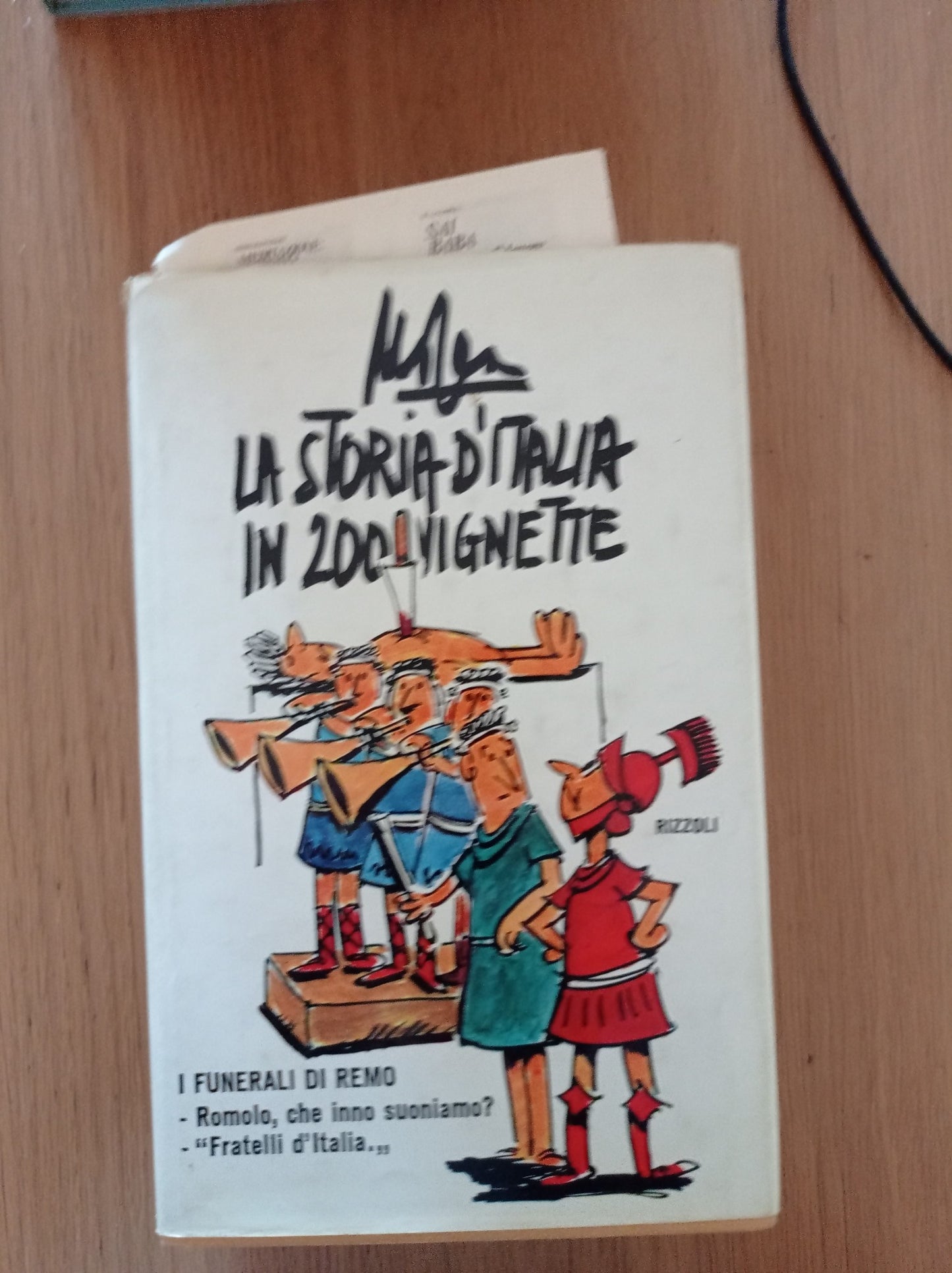 La storia d'Italia in 200 vignette - copertina