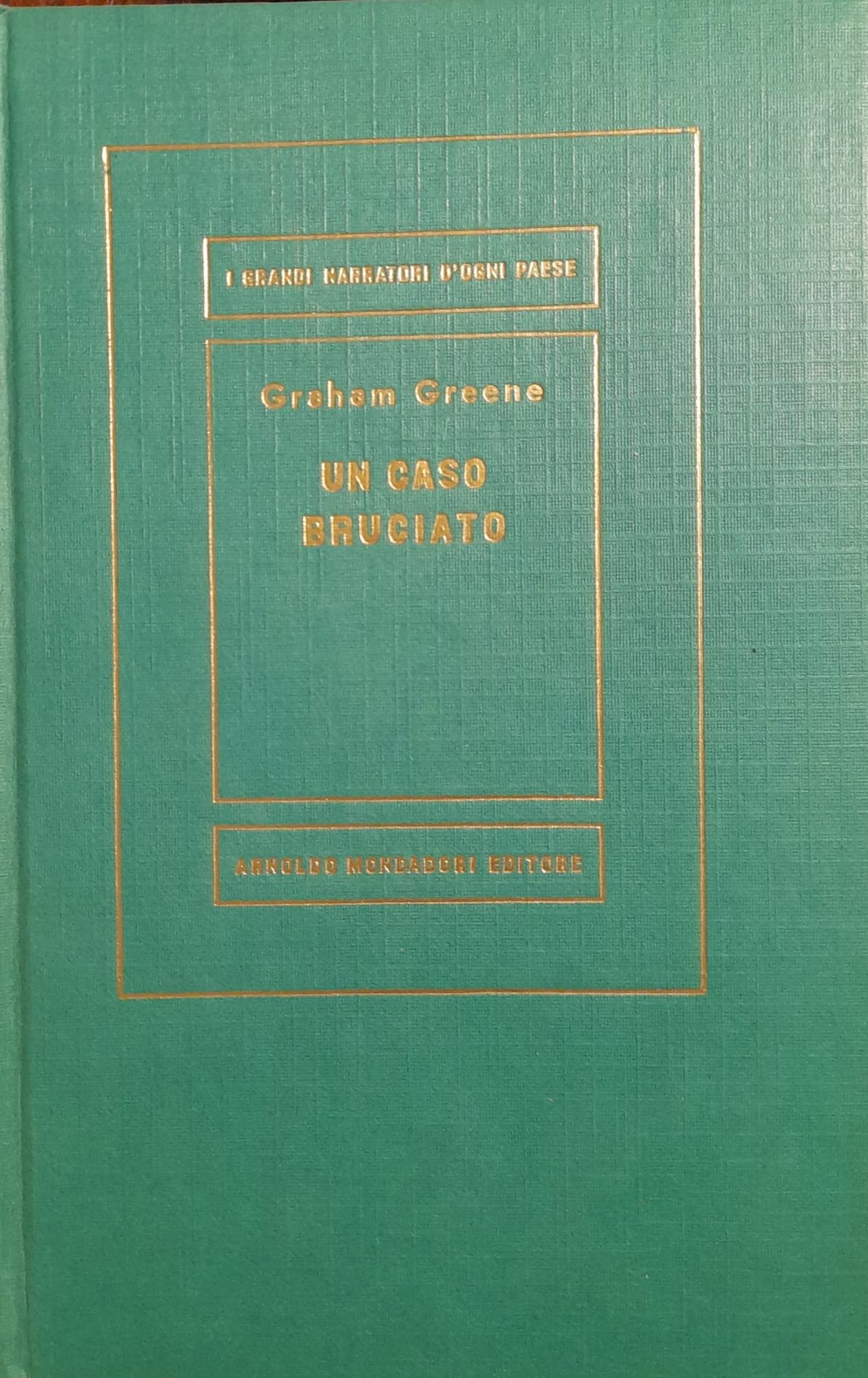 Un caso bruciato - copertina