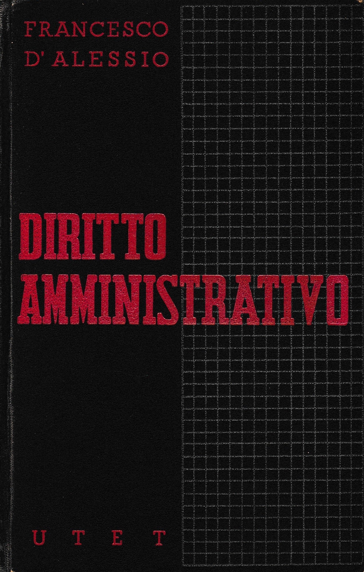 Diritto Amministrativo, vol. 1° - copertina