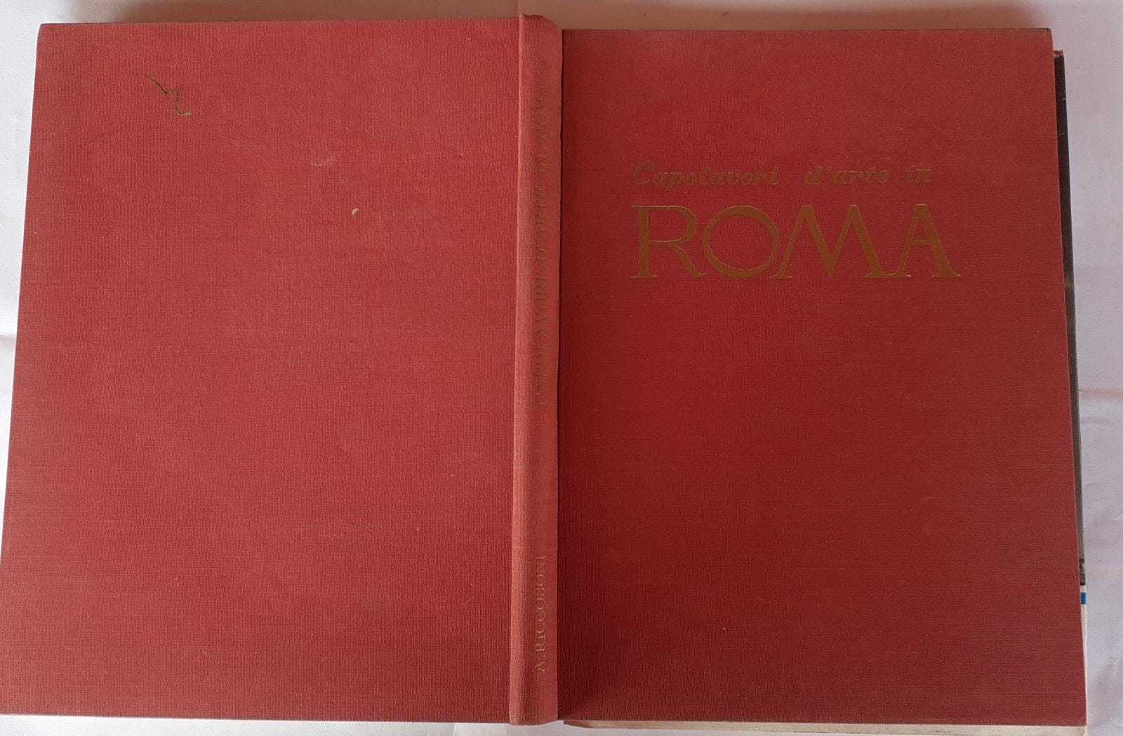 Capolavori d'arte in Roma - copertina