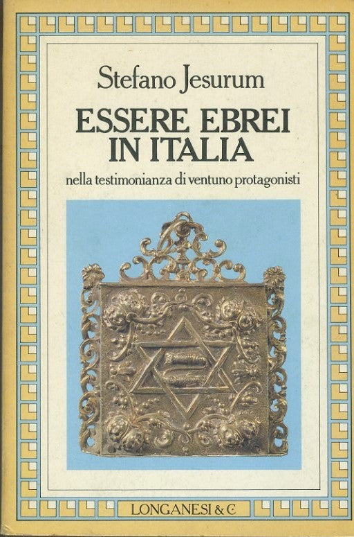 Essere ebrei in Italia - copertina