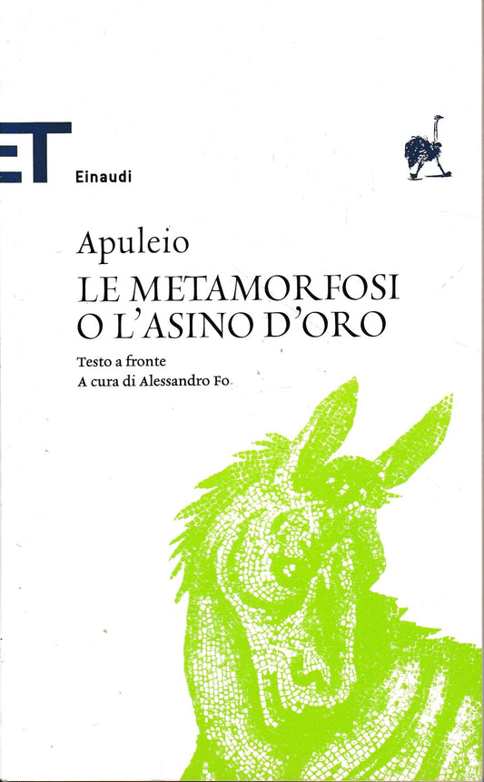 Le metamorfosi o L'asino d'oro - copertina