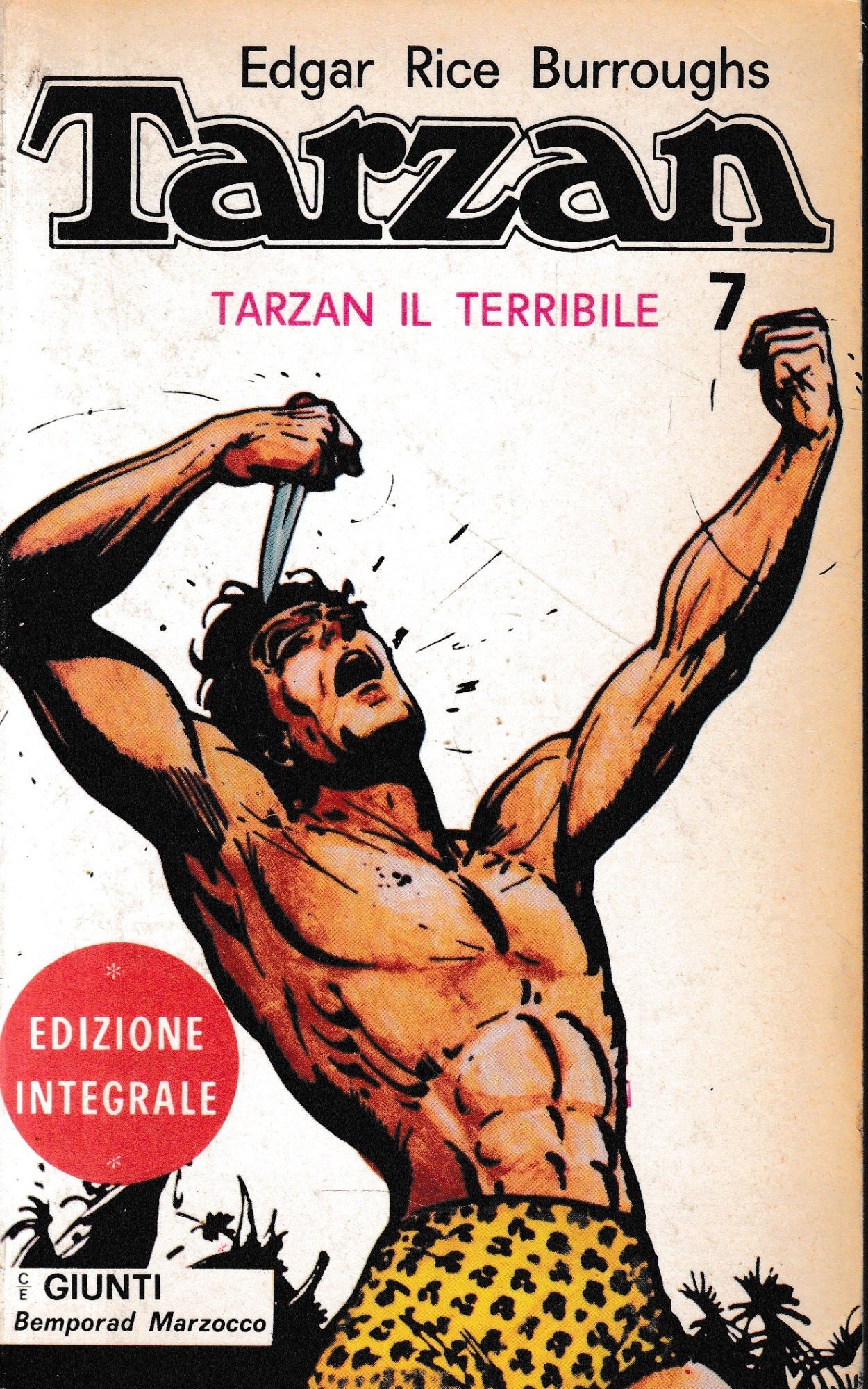 Tarzan il terribile - copertina