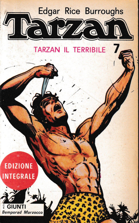 Tarzan il terribile - copertina