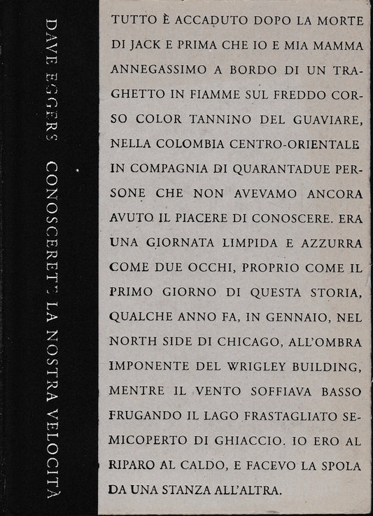 Conoscerete la nostra velocità - copertina